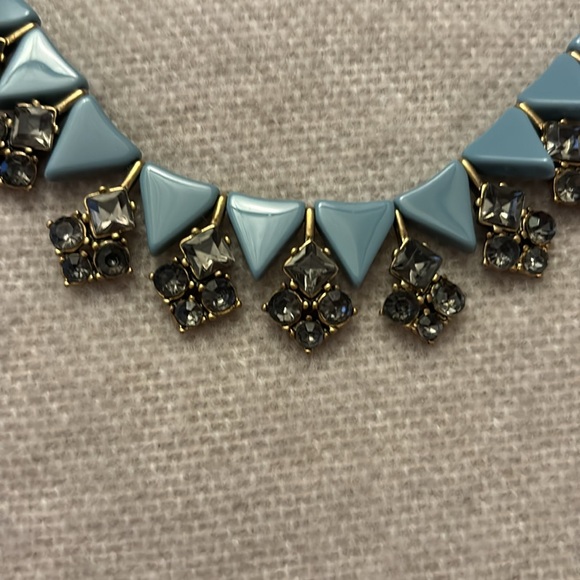 Blue Studded Necklace - Picture 2 of 3
